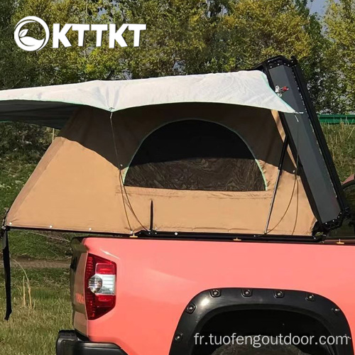 Tente ouverte du côté de camping extérieur kaki 55 kg